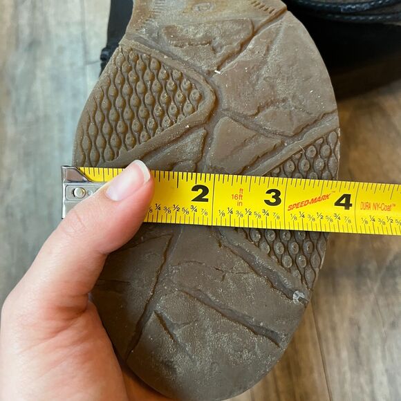 Rieker Boots Womens 41 Ankle Bootie Black Casual Comfort Round Toe Block Heels - Picture 9 of 12